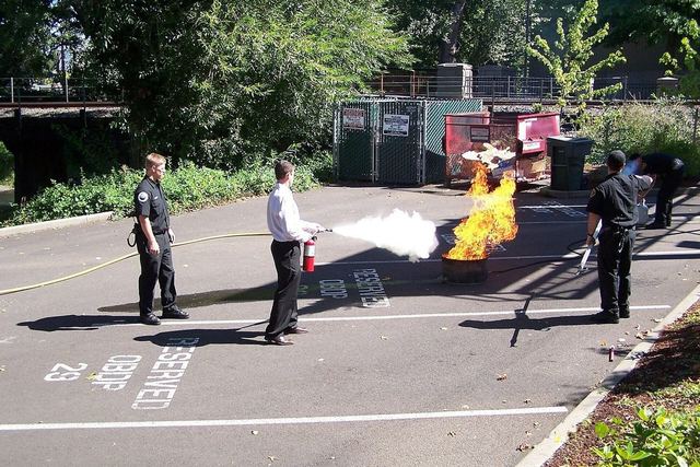 Are Fire Extinguishers Toxic? Will the chemicals hurt me?